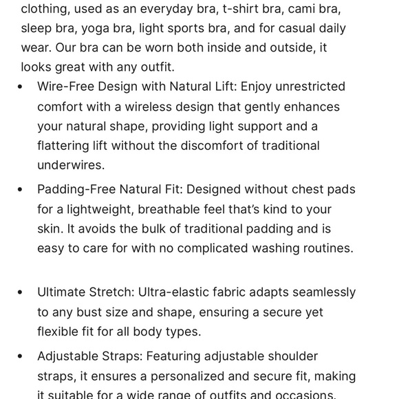 Feelin Girl Bra - Picture 5 of 6